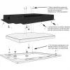 Veiligheidshoes voor tablet ALLNET ALLTCOVER15NWV1 15 inch wit