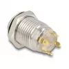 Drukknop-paneel DeLOCK 20981 zilver 230V 3A