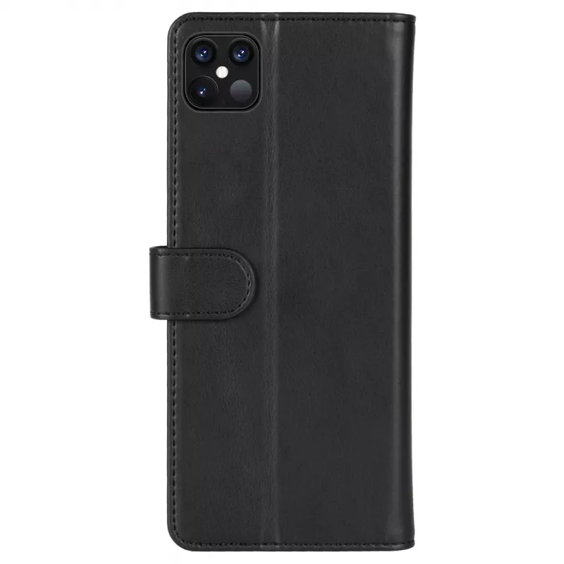 Phone wallet Krusell voor Apple iPhone 12 Pro Max – zwart, folio-etui met kaartvak