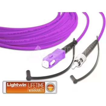 Lightwin hoogwaardige simplex glasvezel-patchkabel, MM OM4, SC – ST glasvezel-patchkabel (LSP-50 SC-ST 2.0 OM4)