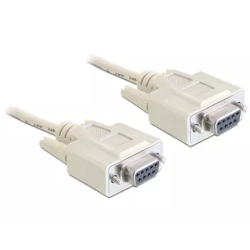 Seriële kabel DeLOCK 84250 grijs 5m Sub-D9