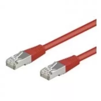 Wentronic Goobay CAT 5e-patchkabel, SF/UTP, rood, 20 m - CCA koper-mix (68039)