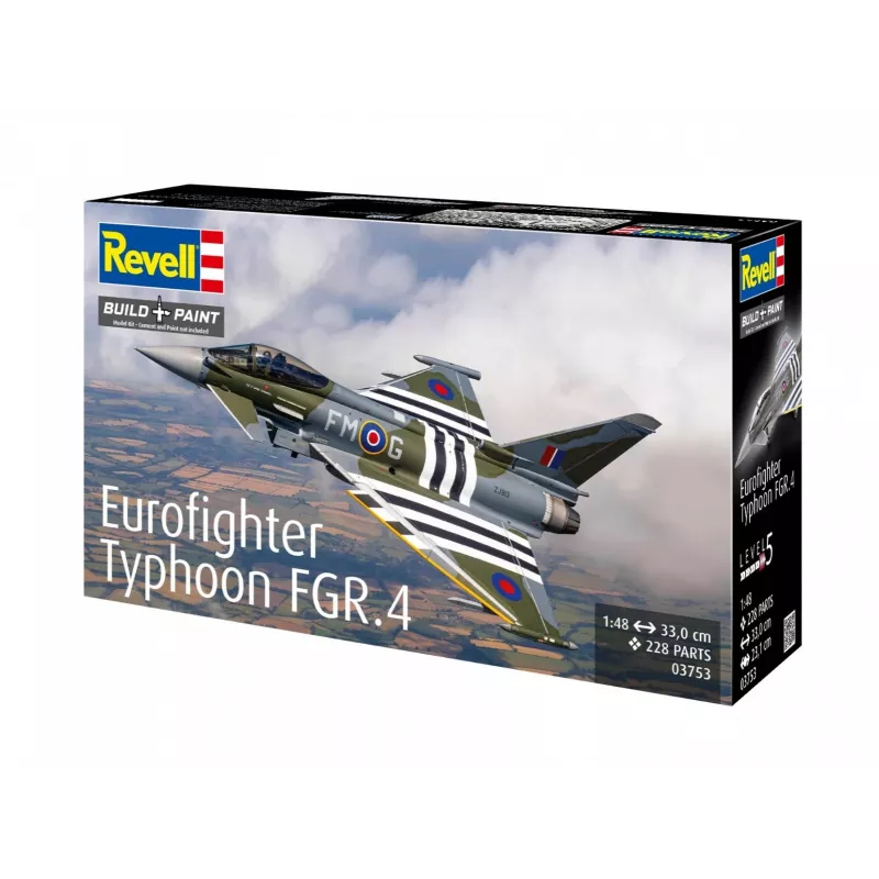 REVELL Eurofighter Typhoon FGR.4 1:48 plastic modelbouwpakket