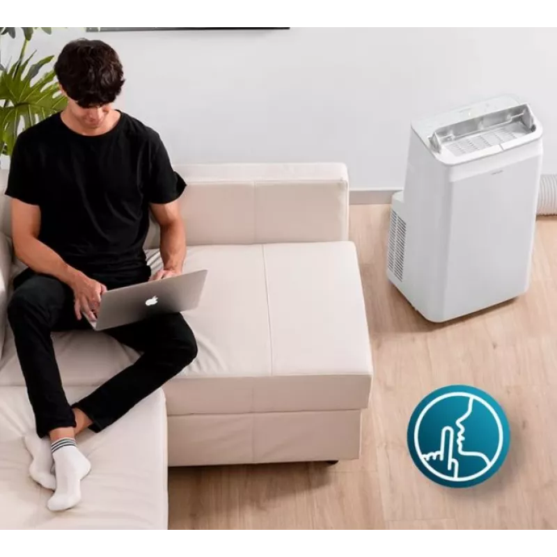 Cecotec Draagbare airconditioner | ForceClima 12600 SoundLess Heating