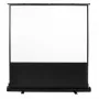 Projectiescherm MACLEAN MC-211 draagbaar 100 inch (4:3) vrijstaand handmatig uittrekbaar, beeldvlak 200 × 150 cm