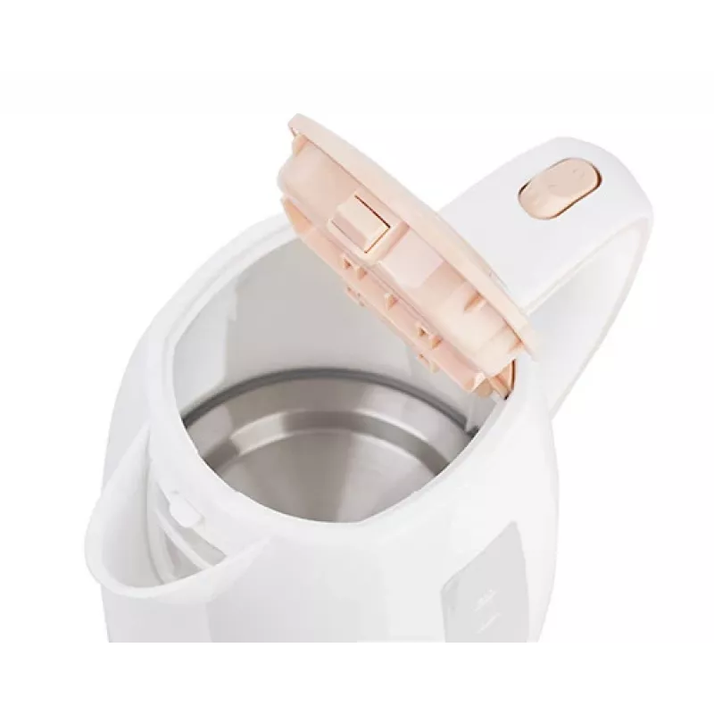 Adler AD 1264 elektrische waterkoker 1,7 L 2200 W hazelnoot wit