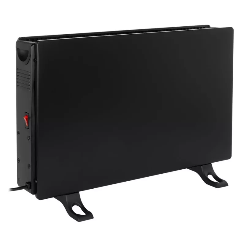 Elektrische convector-heteluchtkachel NOVEEN CH7100 — 2000 W, 3 vermogensstanden, LCD, timer, afstandsbediening, zwart