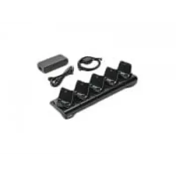 Accuoplader Zebra CRD-MPM-5SCHGEU1-01, netstroom, binnen, zwart, inclusief DC-kabel