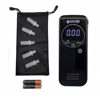 Oromed F11 PROFESSIONAL alcoholtester 0 - 4‰ 0,05‰ zwart