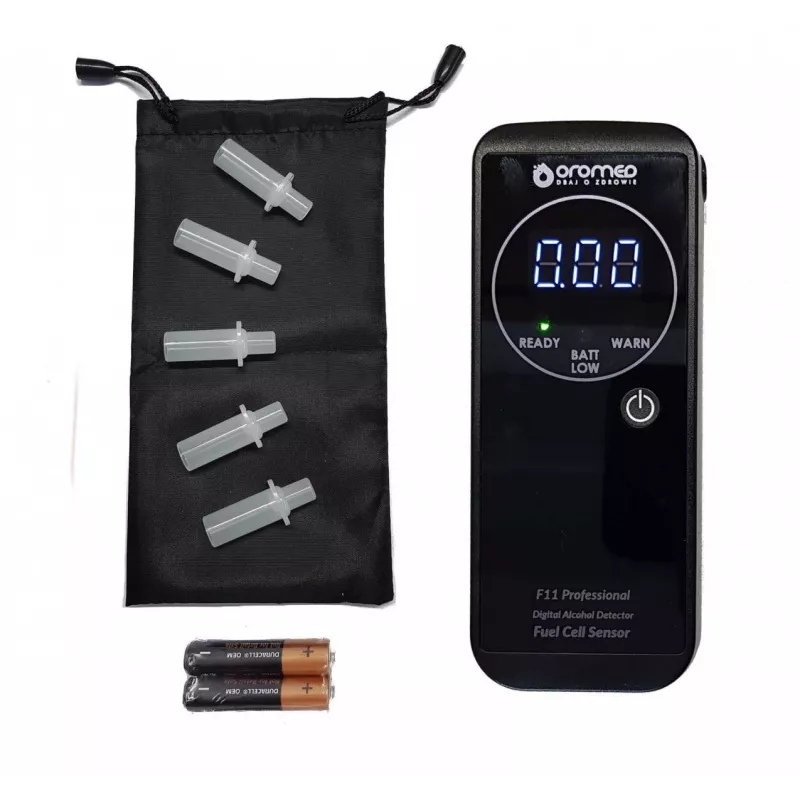 Oromed F11 PROFESSIONAL alcoholtester 0 - 4‰ 0,05‰ zwart