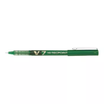Stick pen Pilot Hi-Tecpoint V7 groen schrijfkleur groen