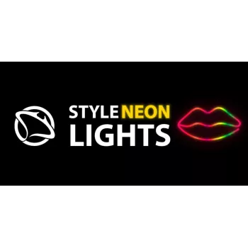 Neonlampen MANTA SNL61RGB LIPS RGB kleurwisselend decorbord, model SNL61RGB