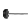 HMS GSG25 vaste halterstang/rubberen stang 25 kg