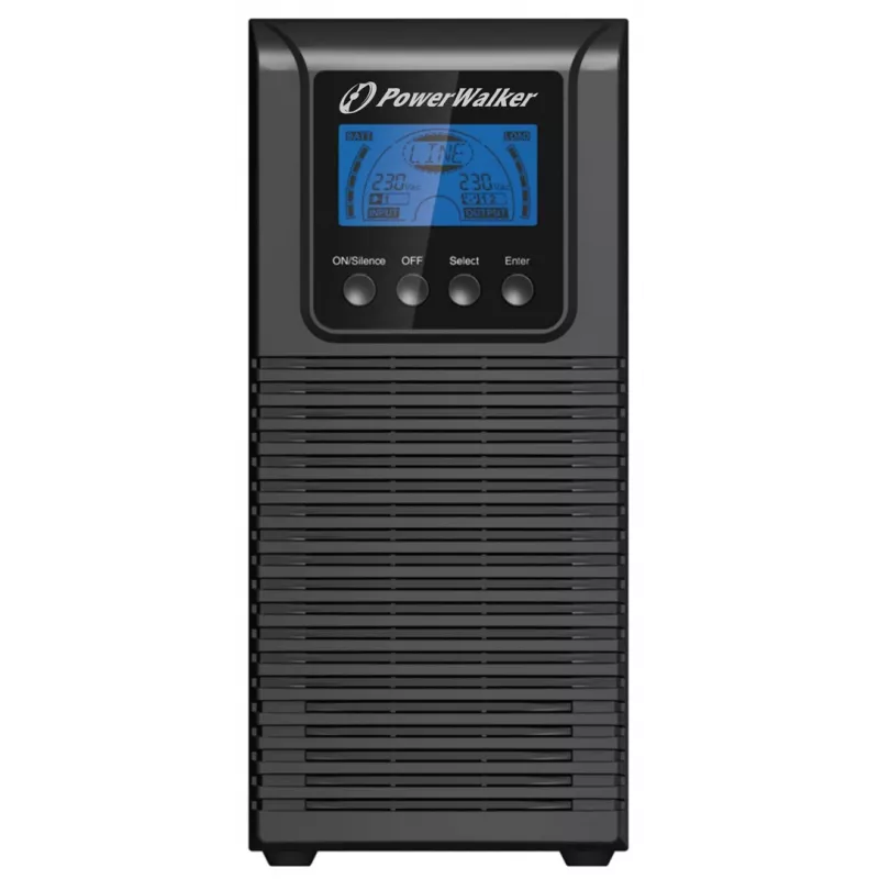 PowerWalker VFI 1000 TGS dubbelomvormer (online) 1 kVA 900 W 3 AC-uitgangen