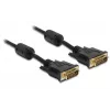 DVI-kabel DeLOCK 83189 1 m DVI-D zwart