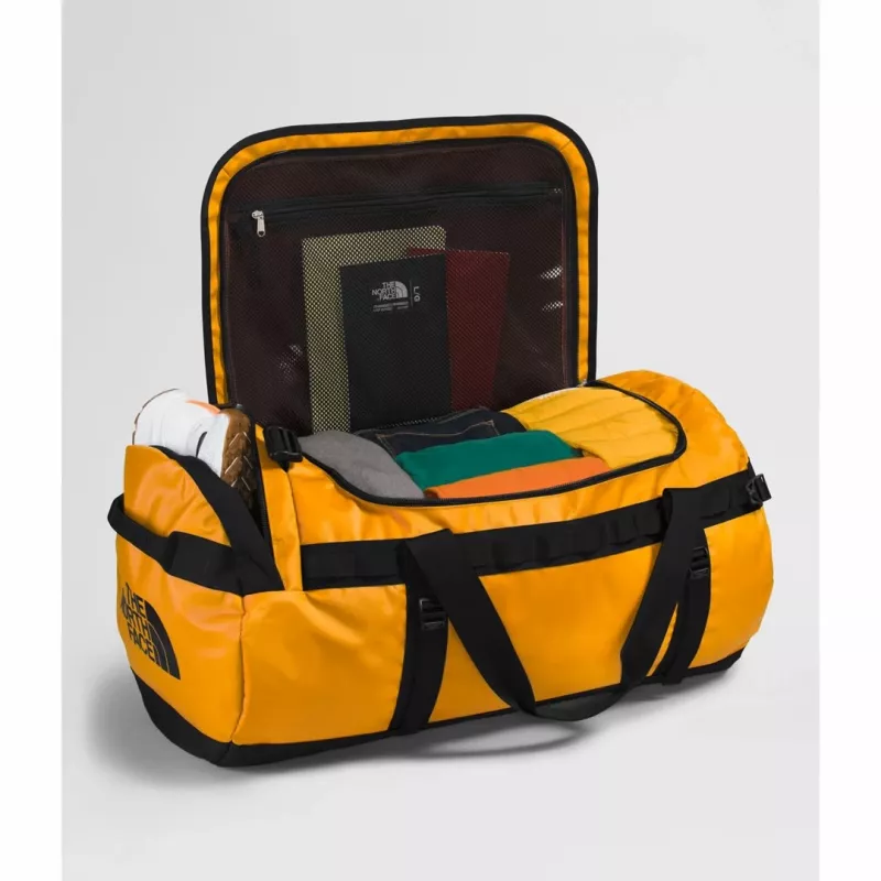 The North Face Base Camp Duffel L reistas 95 L polyester zwart, geel