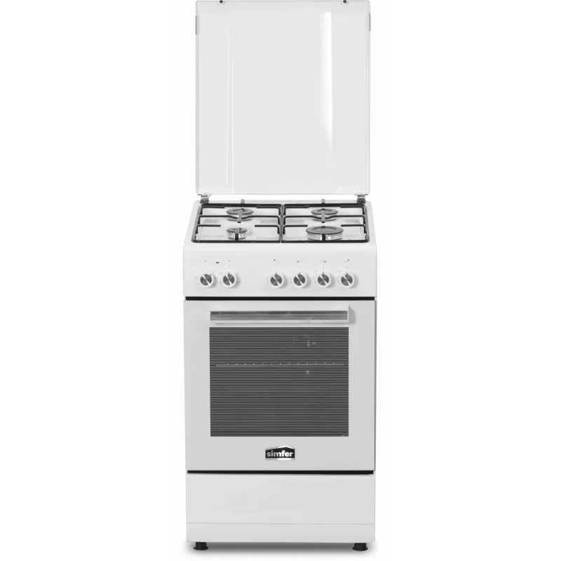 Inbouw gaskookplaat en elektrische oven SIMFER 5405SERBB, combinatieapparaat, breedte 50 cm, energie-efficiëntieklasse A