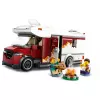 Constructiespeelgoed LEGO City avontuurcamper 60454, 385 onderdelen, hoogte 80 mm, voor kinderen vanaf 6 jaar