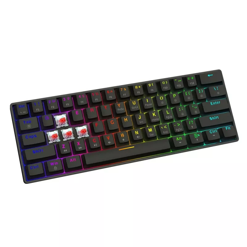 SAVIO BLACKOUT X2 mechanisch toetsenbord OUTEMU Red, hot swap
