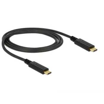 USB-kabel DeLOCK 83661 USB 3.2 Gen 2 1m USB-C zwart