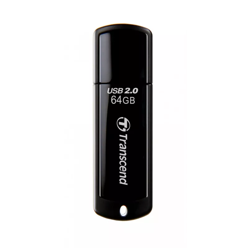 USB-flashdrive Transcend JetFlash 350 64GB, USB 2.0, zwart
