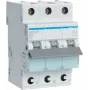 Hager MCS325. Nominale stroom: 25 A, AC-ingangsfrequentie: 50/60 Hz. Type: C-uitlösecharakteristik, module Quantity (max): 3 module(n). Breedte: 52,5 mm, diepte: 70 mm, hoogte: 83,4 mm (MCS325)