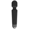 Clitoris-massageapparaat Erolab Wand-M zwart — oplaadbaar, waterdicht
