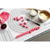 Bakmat GEFU PAD — siliconen, ivoor, 500 × 700 mm