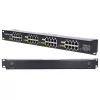 Extralink Gigabit PoE-injector 16 poorten 16x 1000Mb/s RJ45, rackmount