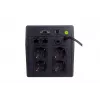 Digitus DN-170065 line-interactive UPS, 1000VA / 600W, 4x Schuko, 2x 12V/7Ah