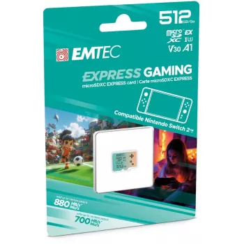 Flashgeheugen Emtec 512GB UHS-I U3 V30 A1 EXPRESS Switch 2
