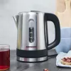 Elektrische waterkoker Gastroback 1 L 1000 W zwart roestvrij staal