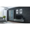 Cama tv-standaard VIGO 140 30/140/40 wit/grijs glanzend