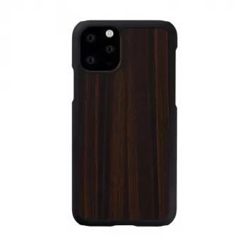 Telefoonhoesje man and wood voor iPhone 11 Pro – ebbenhoutzwart, harde beschermende achterkant