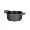 Keukengerei Resto Kitchenware Capella 2,6 L rond zwart hout