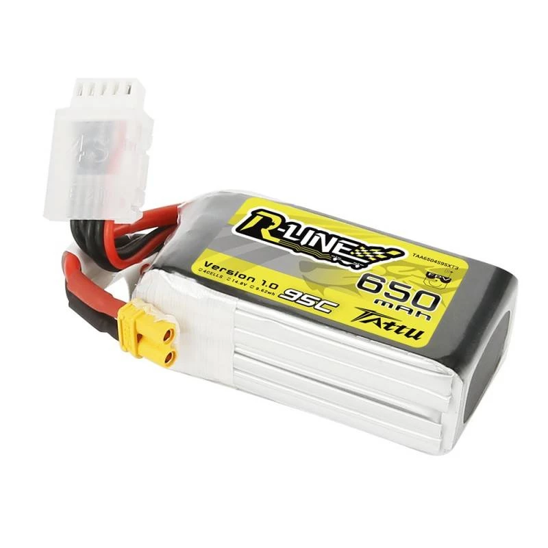 Accu Tattu R-Line 650mAh 14,8V 95C 4S1P XT30