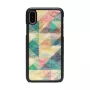 Smartphonehoesje iKins voor iPhone XS / iPhone XS Mosaic zwart