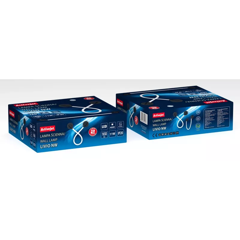 Activejet LED-wandlamp AJE-LIVIO NW
