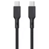 AUKEY CB-KCC101 nylon kabel USB-C naar USB-C 1m