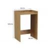 Top e Shop POLA wasruimtekast voor wasmachine – Artisan Oak