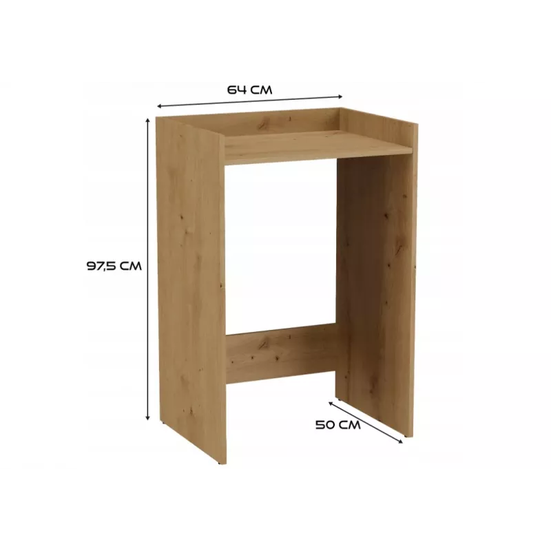 Top e Shop POLA wasruimtekast voor wasmachine – Artisan Oak