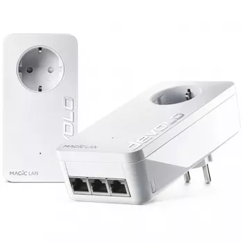 devolo Magic 2 LAN triple Powerline Starter Kit Powerline tot 2.400 Mbit/s, 3x Gigabit LAN (per eenheid)