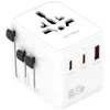 Reisadapter 20W GaN Nomad 2xUSB-C + 1xA