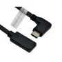 ROLINE 11.04.5496-10 - 2 m - USB Type-C - USB Type-C - stekker - bus - haaks (11.04.5496)
