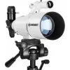 Bresser Optics CLASSIC 70/350 refractor 140x zwart, wit