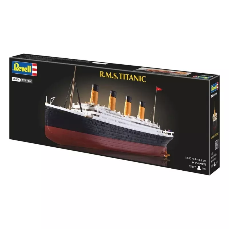 Plastic modelschip RMS Titanic EC veelkleurig 1:600