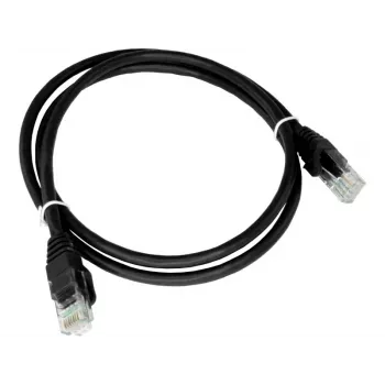 AVIZIO KKU6CZA0.5 netwerkkabel zwart 0,5 m Cat6 U/UTP (UTP)