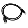 AVIZIO KKU6CZA0.5 netwerkkabel zwart 0,5 m Cat6 U/UTP (UTP)