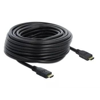 HDMI-kabel DeLOCK 85286 20 m Type-A stekker naar stekker zwart