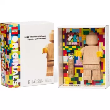 LEGO Wooden Minifigure, decoratie hout